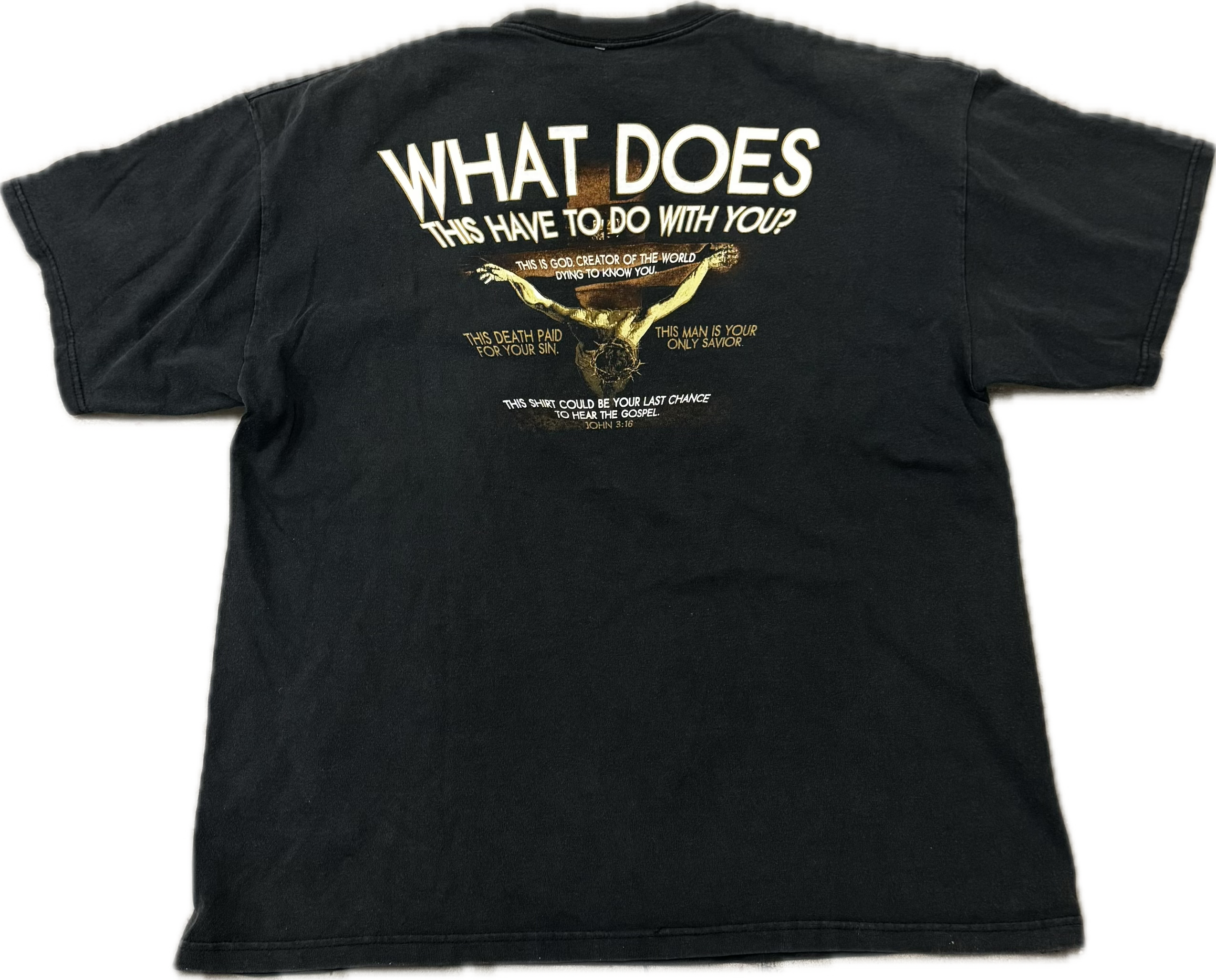 Vintage What Does Jesus Tee