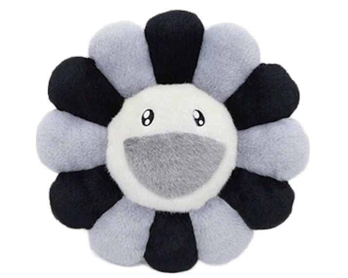 Takashi Murakami Flower Plush 30CM Black Grey White