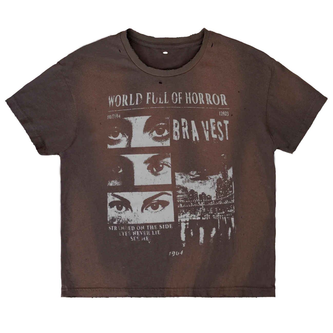 Bravest Studios Horror Vintage Tee Black