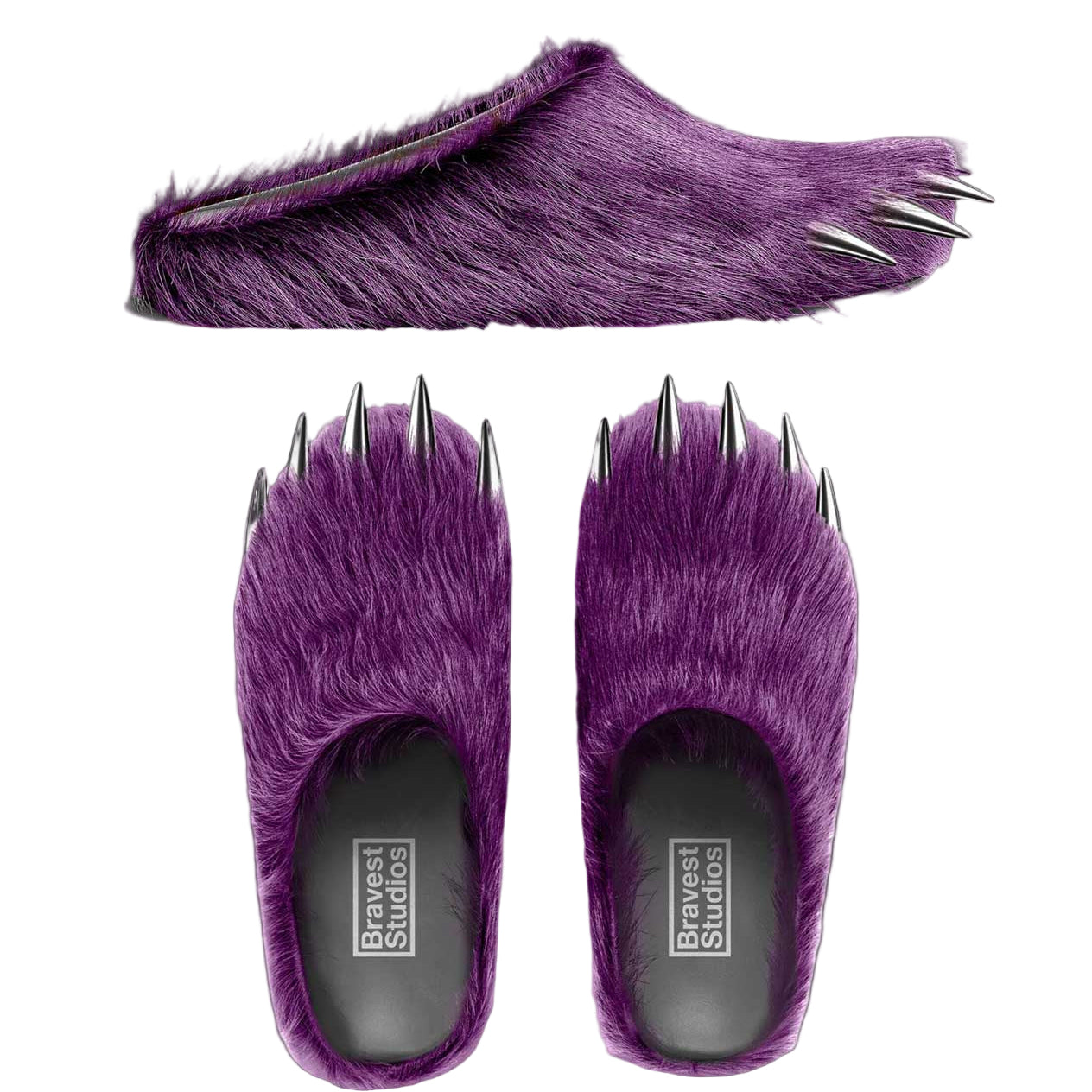Bravest Studios Bear Claw Mule Purple