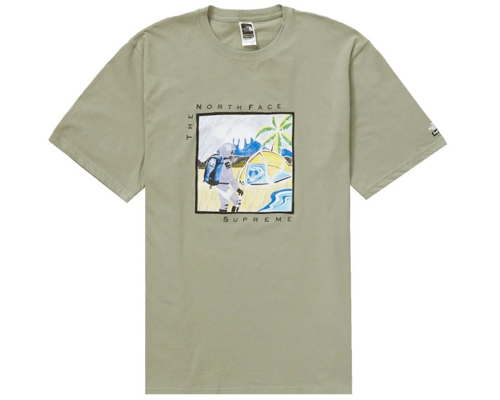 Supreme The North Face Sketch Tee Sage