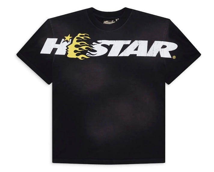 Hellstar Studios Cartoon Logo Tee Black Yellow