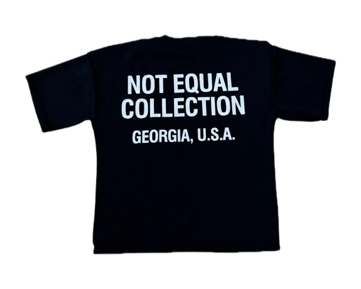 Not Equal Veni Vedi Vici Tee Black