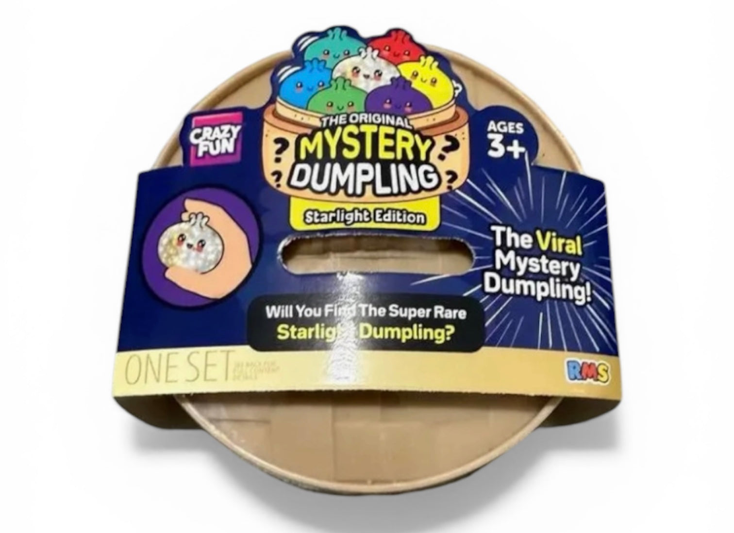 Squishy Bun Mystery "Dumpling" (Starlight Version) Blind Box