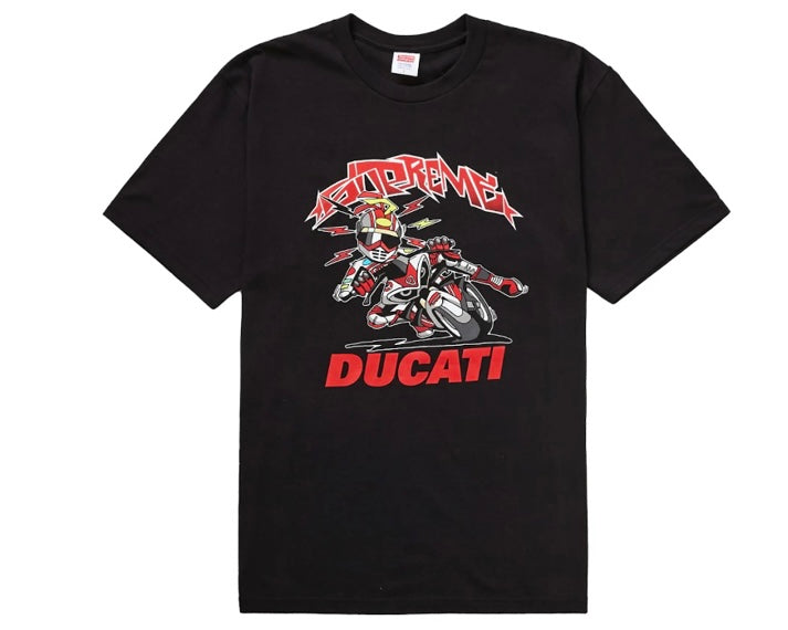 Supreme Ducati Bike Tee Black