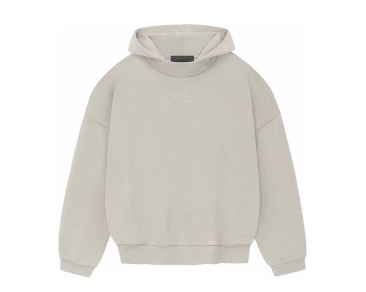 Essential Hoodie Silver Cloud