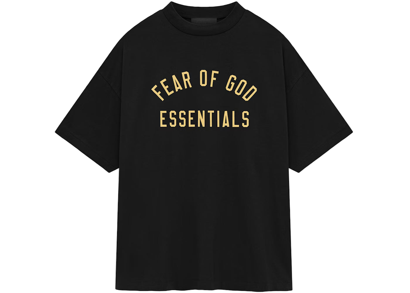 Fear of God Essentials Jersey Crewneck Tee Black