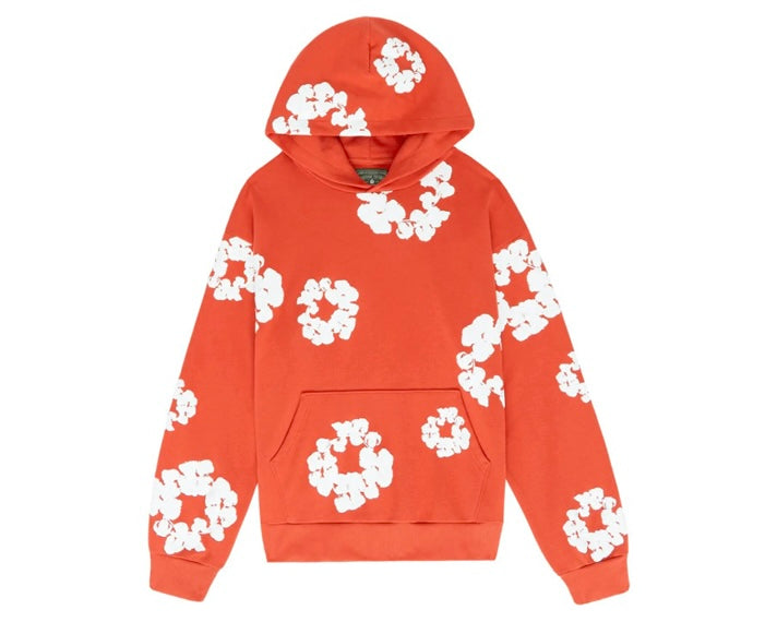 Denim Tears Cotton Wreath Hoodie Orange