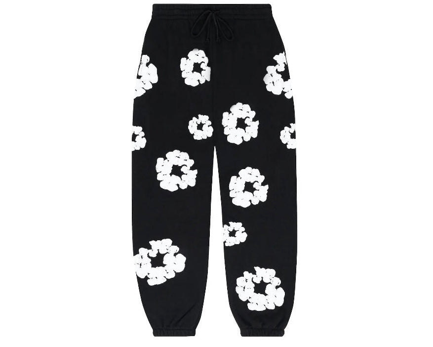 Denim Tears The Cotton Wreath Sweatpants Black