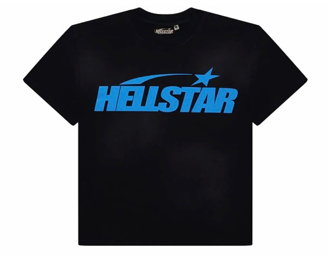 Hellstar Classic Logo Tee Black/Blue