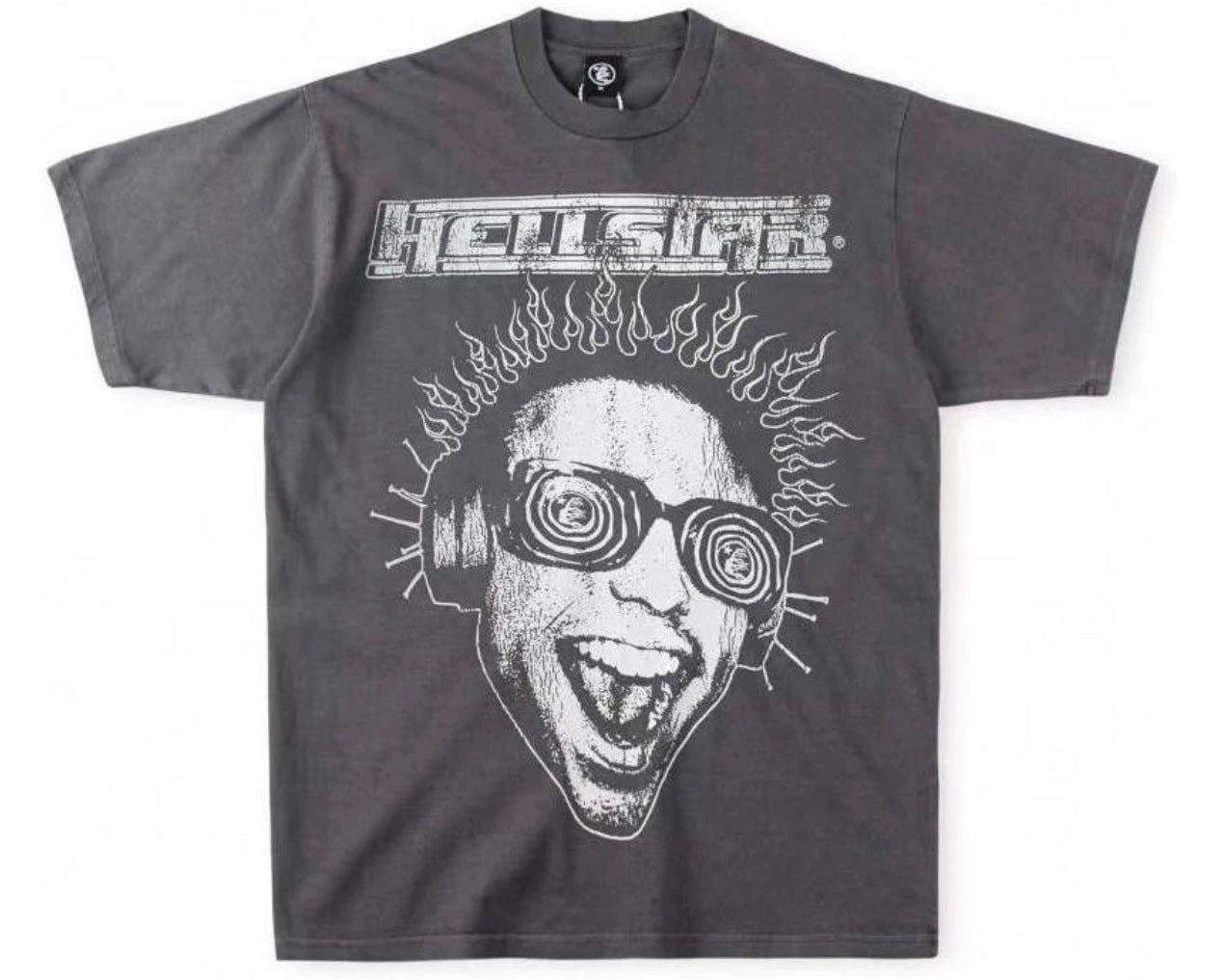 Hellstar Studios Heaven Sounds Like T-Shirt Washed Black