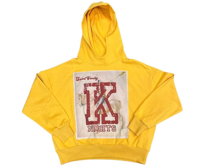 Saint Vanity Knights Hoodie Yellow