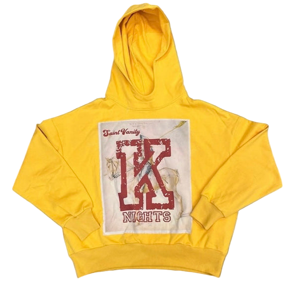 Saint Vanity Knights Hoodie Yellow
