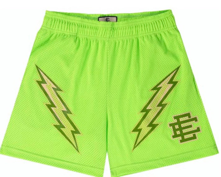 Eric Emanuel Shorts Gecko Green