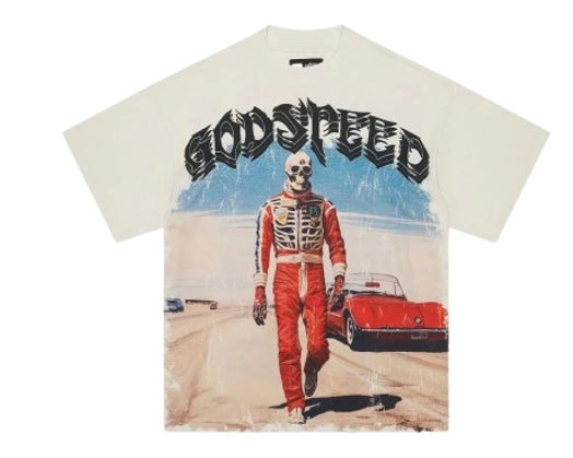 Godspeed Speed Racer T-shirt Cream