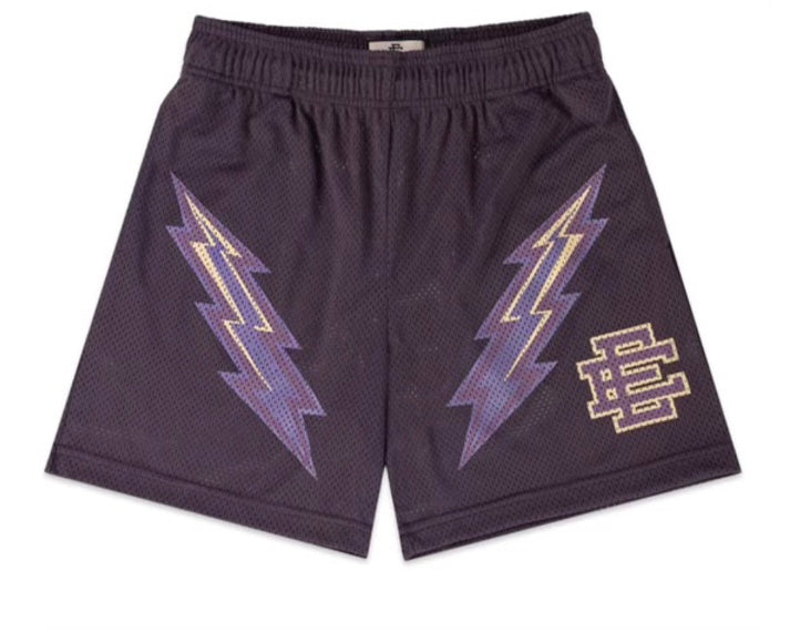 Eric Emanuel Shorts Bolt Purple