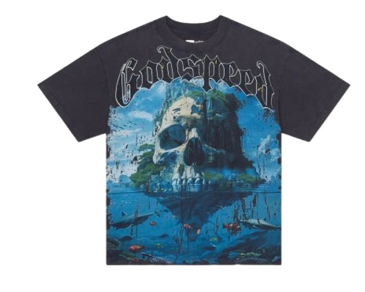 Godspeed Island 2 T-Shirt (Navy)