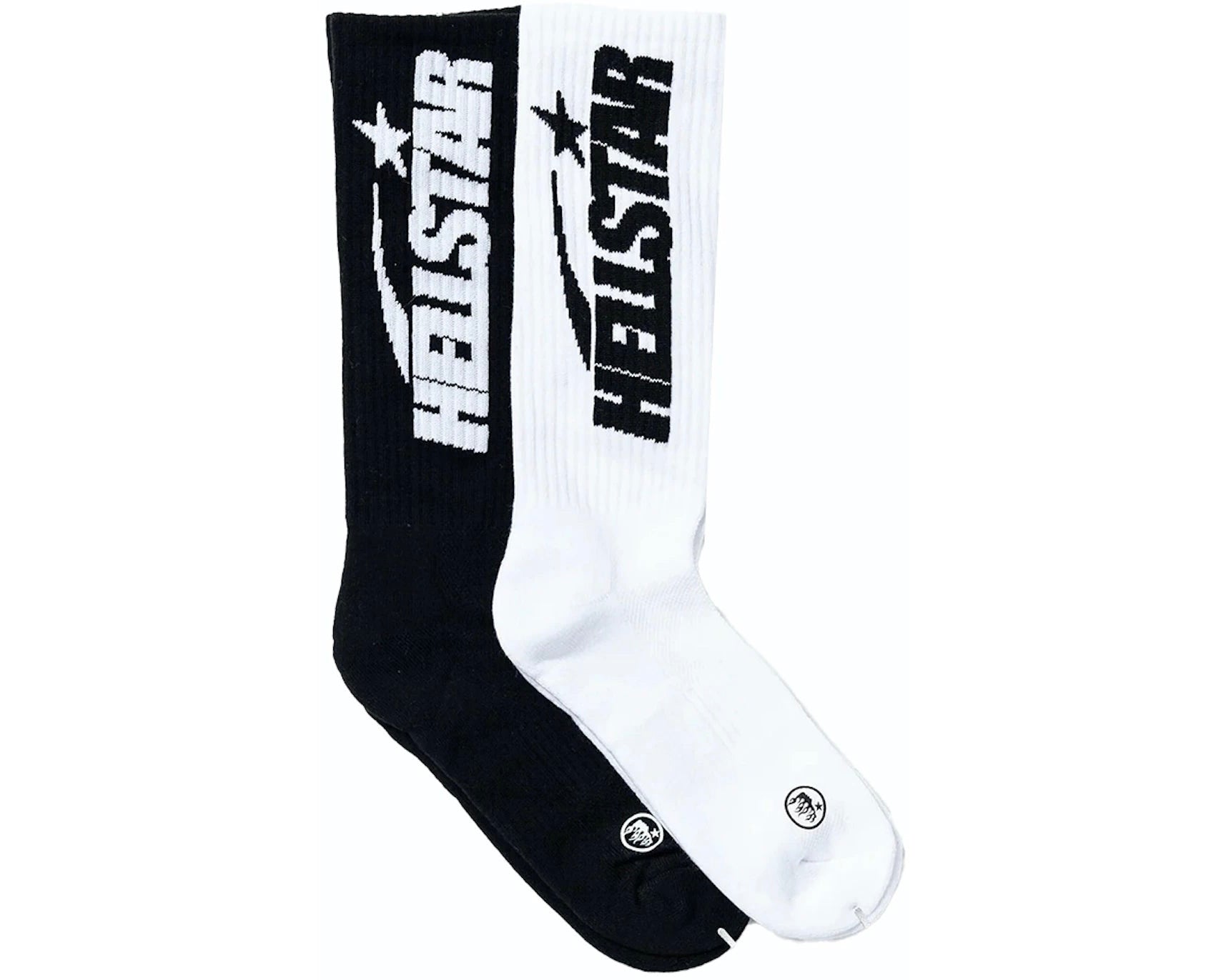 Hellstar Classic Socks (2 Pack) White/Black