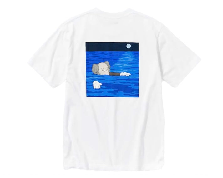 KAWS x Uniqlo UT Short Sleeve Artbook Cover T-Shirt (US Sizing) White