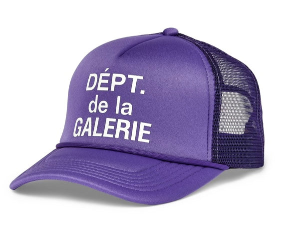 Gallery Dept French Logo Trucker Hat Purple