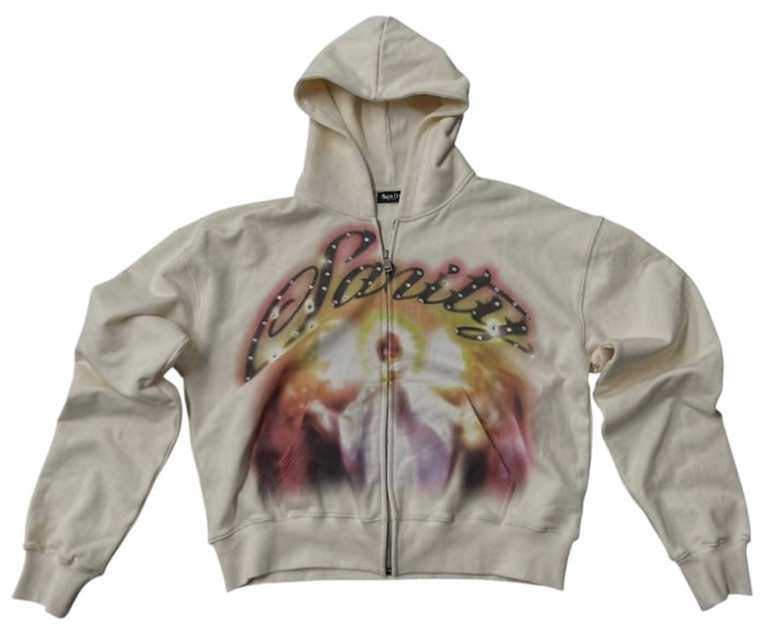 Guardian Angel Zip Up Hoodie