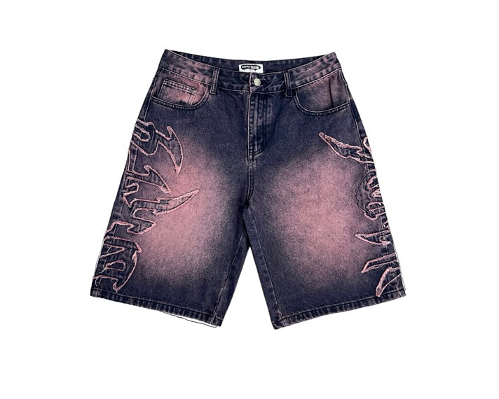 Dirty South Apparel Jorts Purple