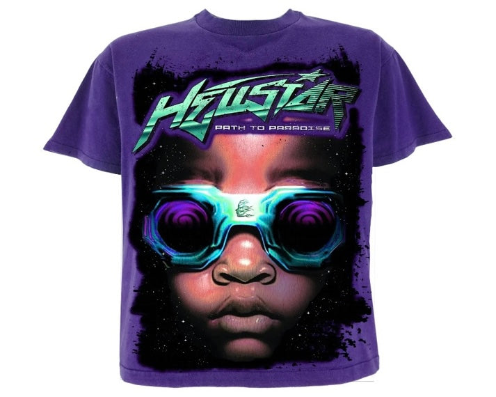 Hellstar Goggles T-Shirt Purple Capsule 10