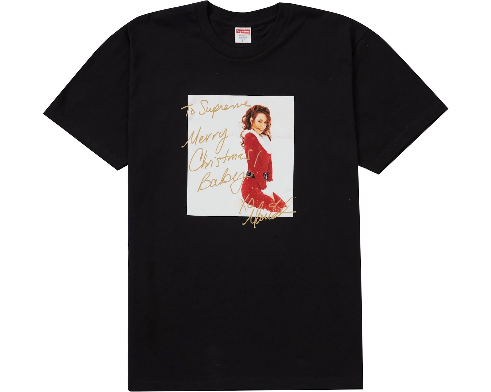 Supreme Mariah Carey Tee Black