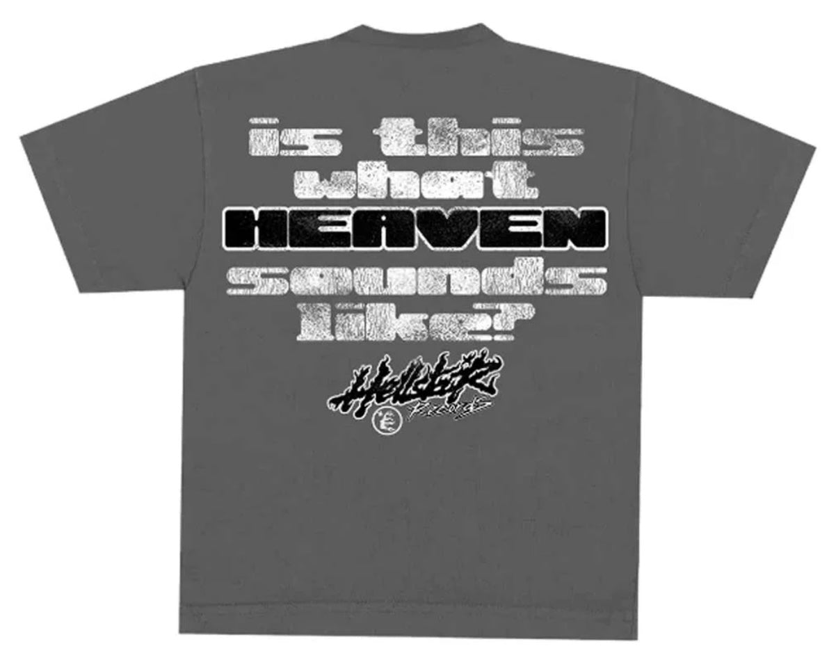 Hellstar Studios Heaven Sounds Like T-Shirt Washed Black