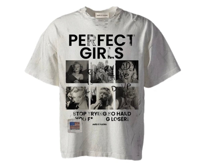 Amis Et Fleurs Perfect Girls Tee