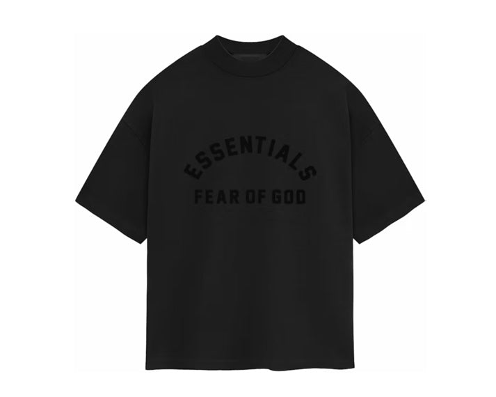 Fear of God Essentials Heavy Jersey Crewneck Tee Jet Black