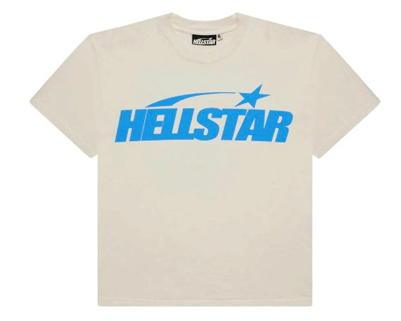 Hellstar Classic Logo Tee White/Blue