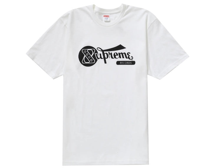 Supreme Records Tee White