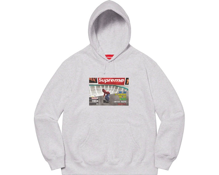 Supreme X Thrasher Video Game Hoodie Grey