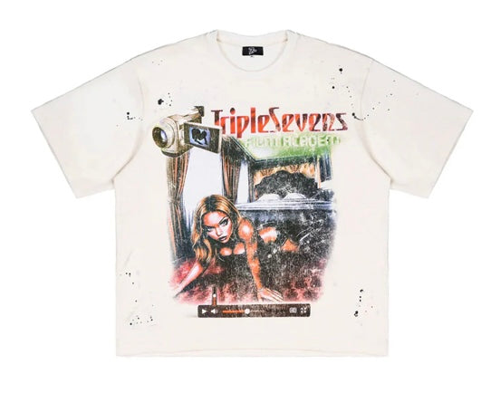 Triple Sevens Filmstar Tee White