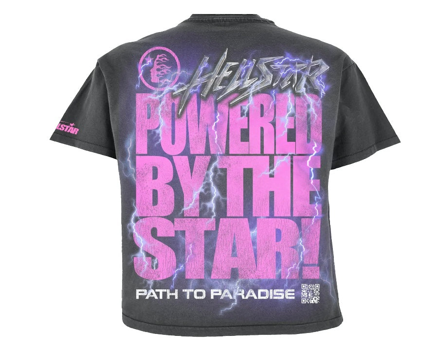 Hellstar Powered By The Star T-Shirt Black Capsule 10