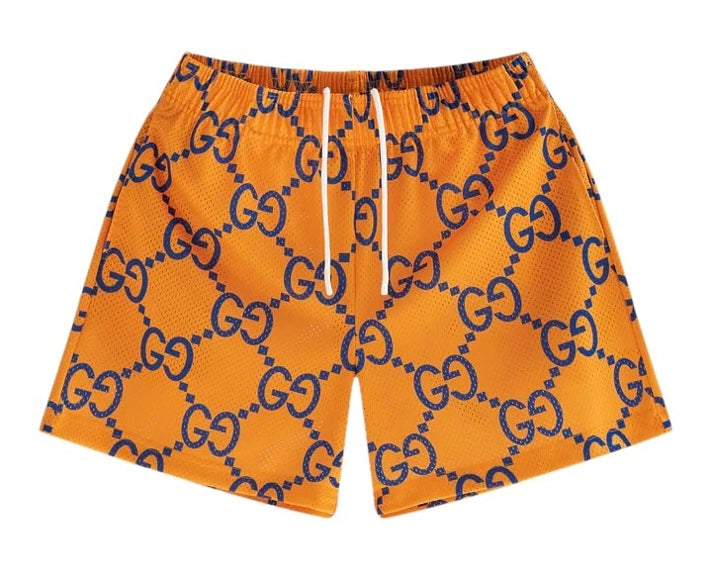 Bravest Studios Orange Gucci Shorts