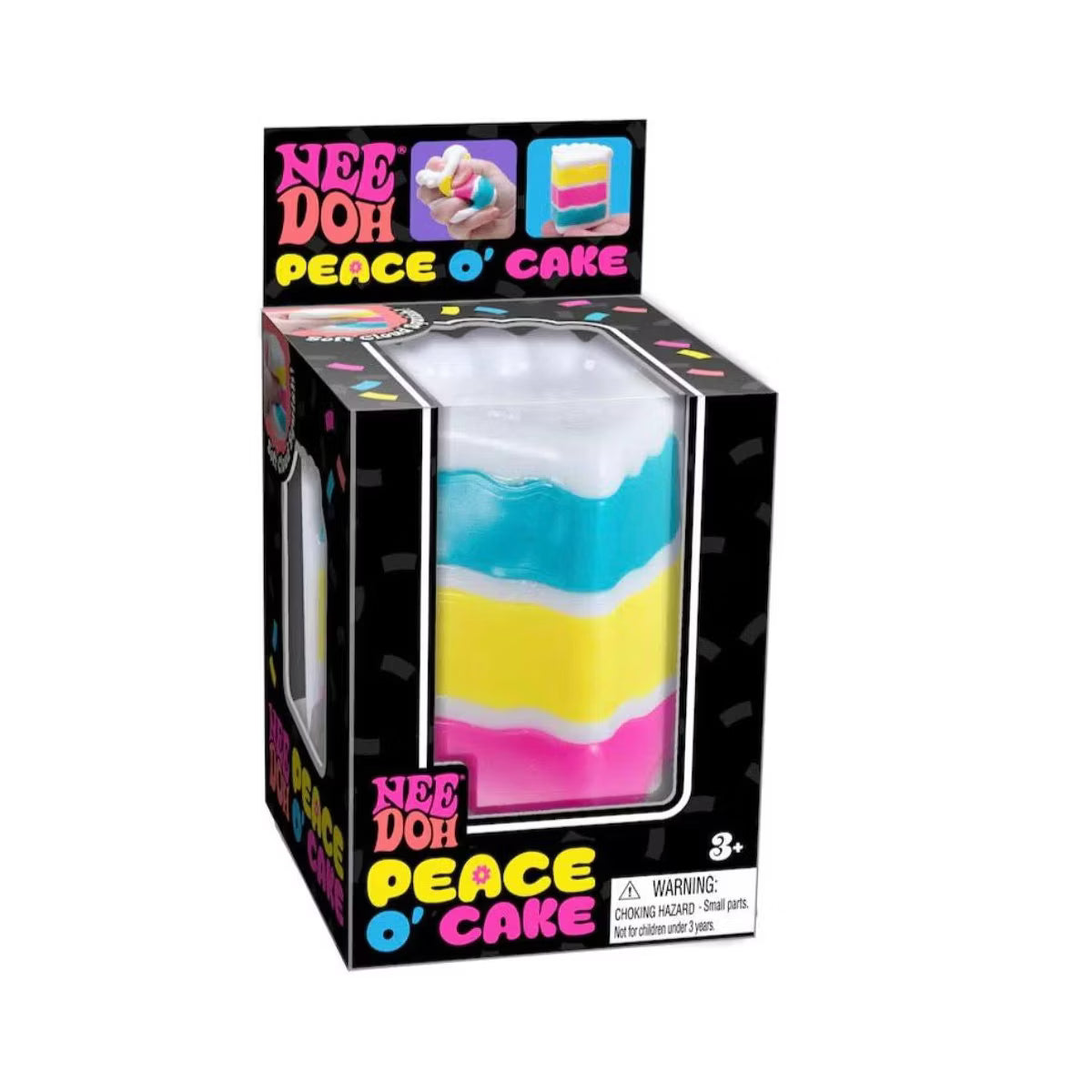 NeeDoh Peace O Cake - Squishy Fidget Toy 1ct