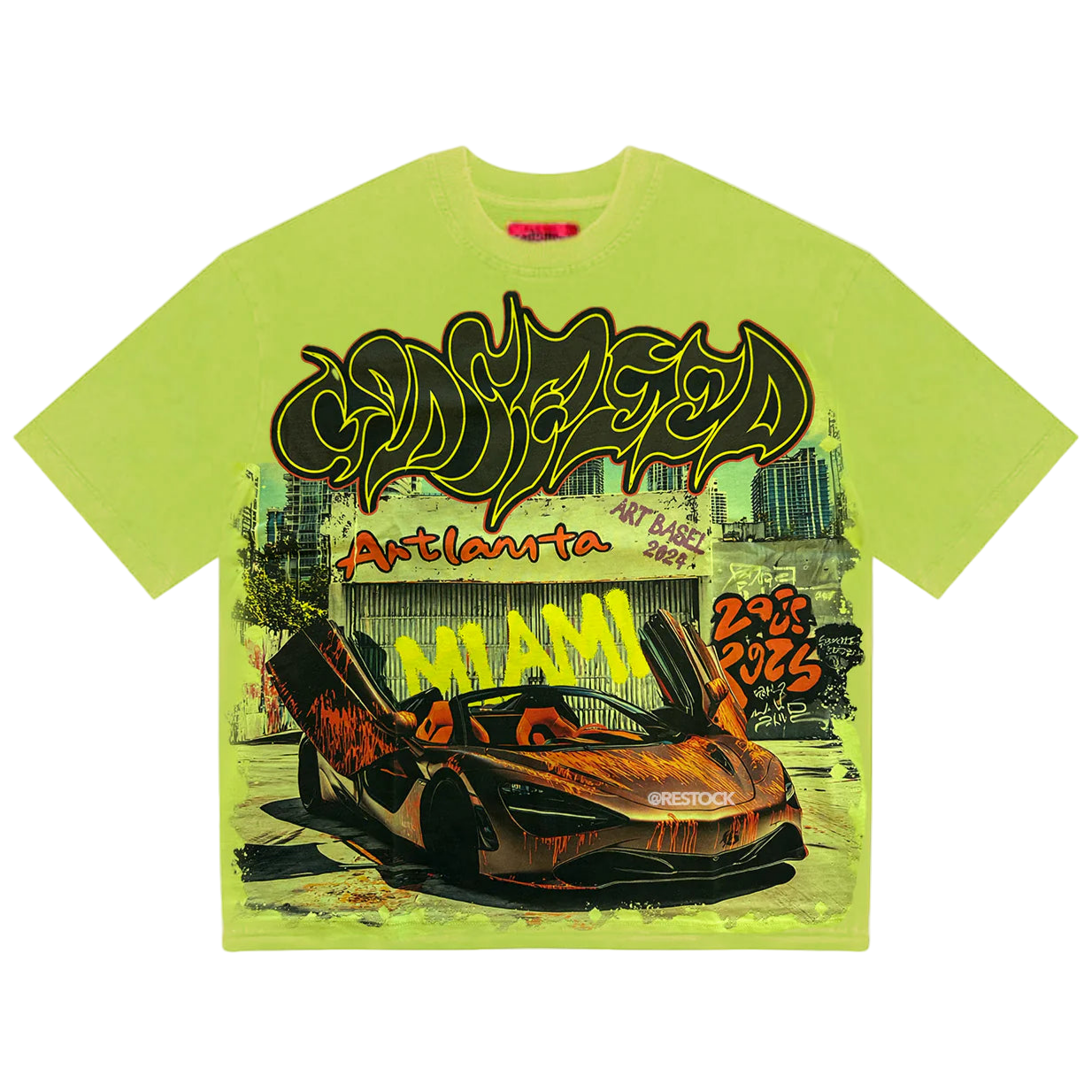 Godspeed Artlanta Tee Slime Green