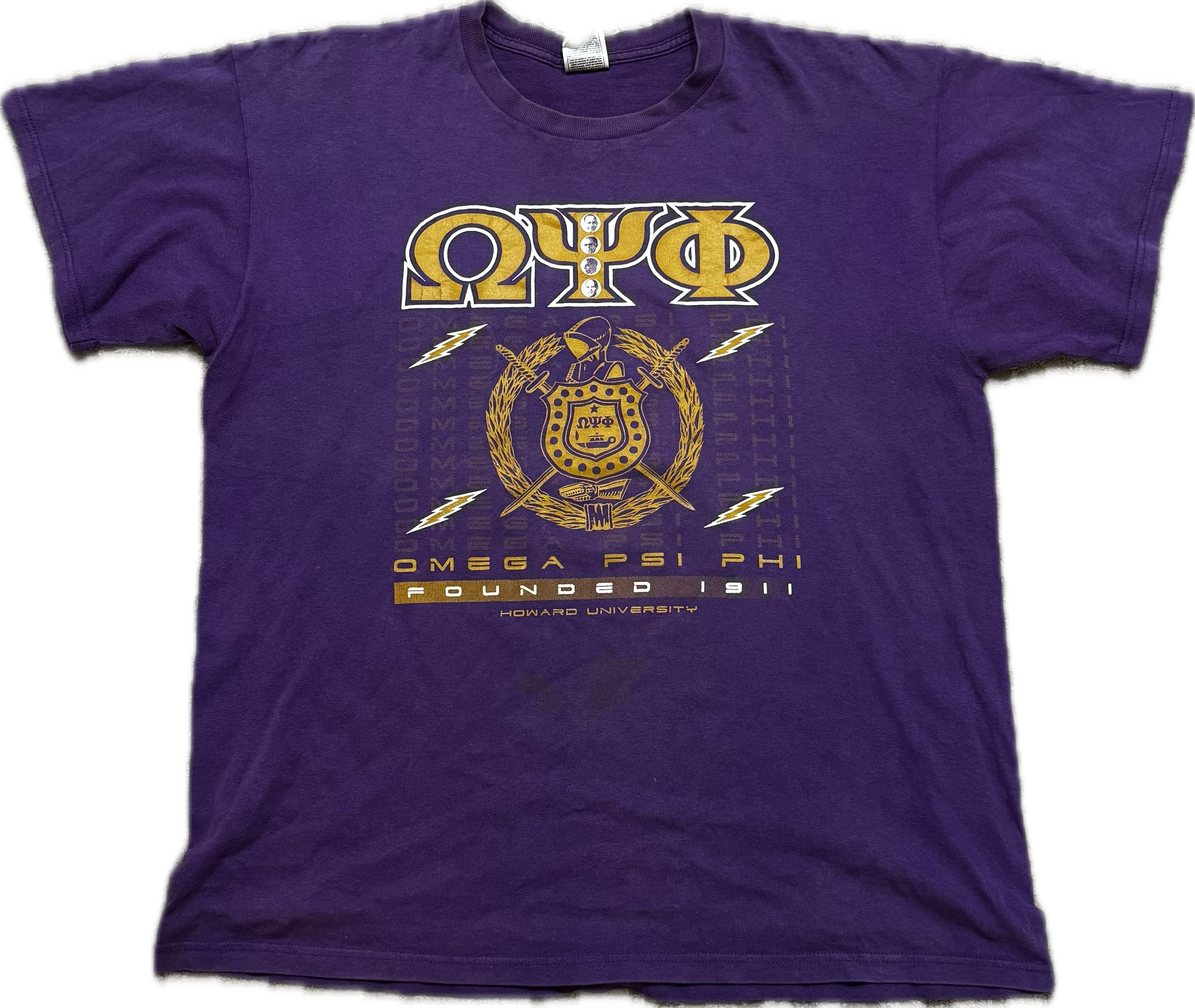 Vintage Howard Omega Psi Phi Tee
