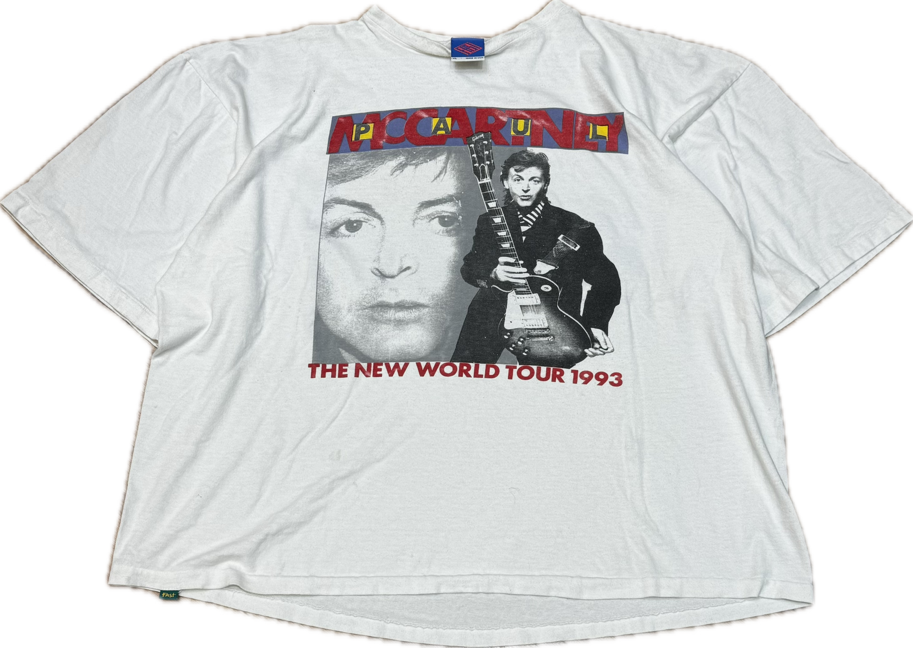 Vintage Paul McCartney "The New World 93 Tour" Tee