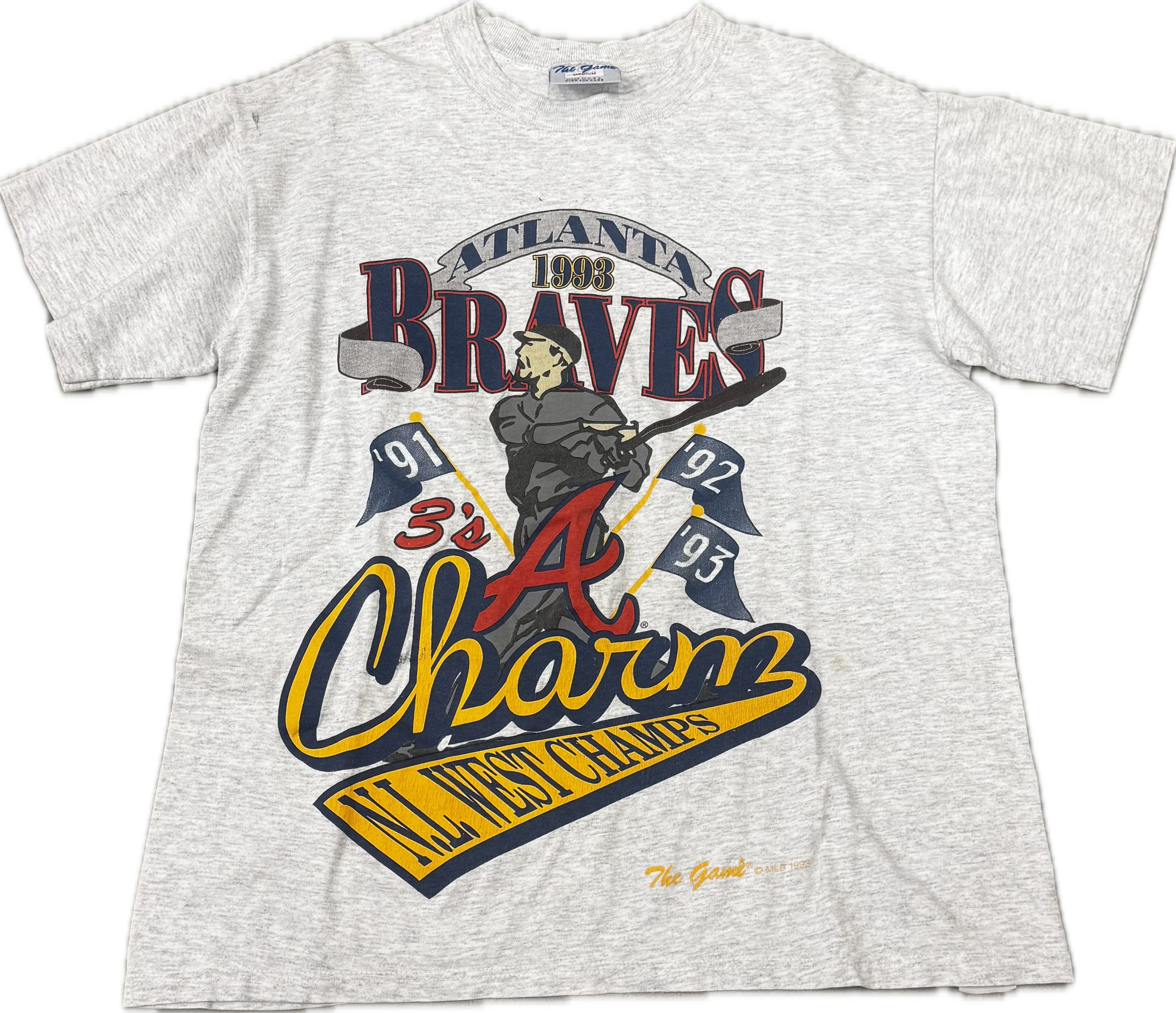 Vintage 1993 Atlanta Brave Championship Tee
