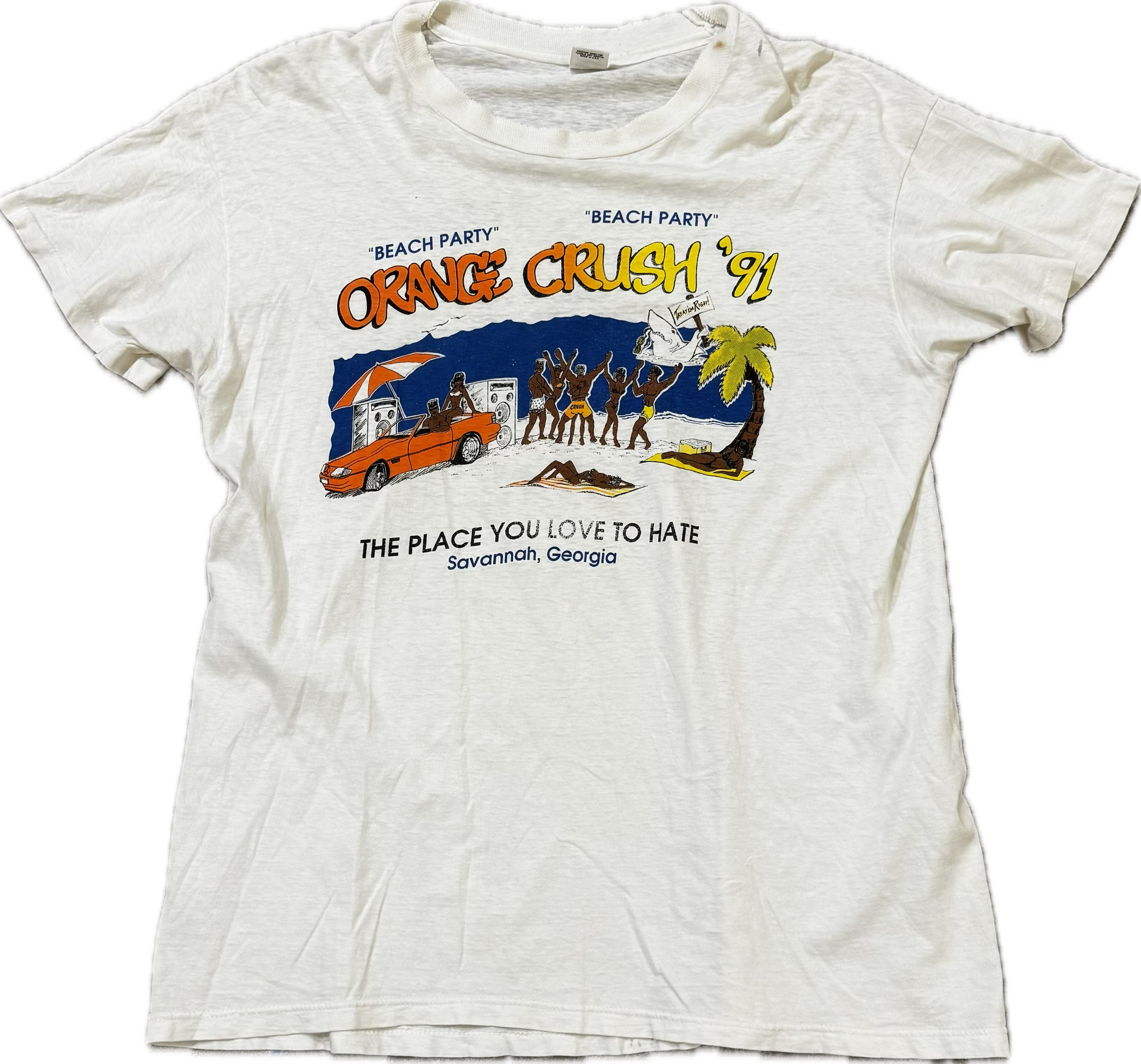 Vintage 1991 Orange Crush Tee