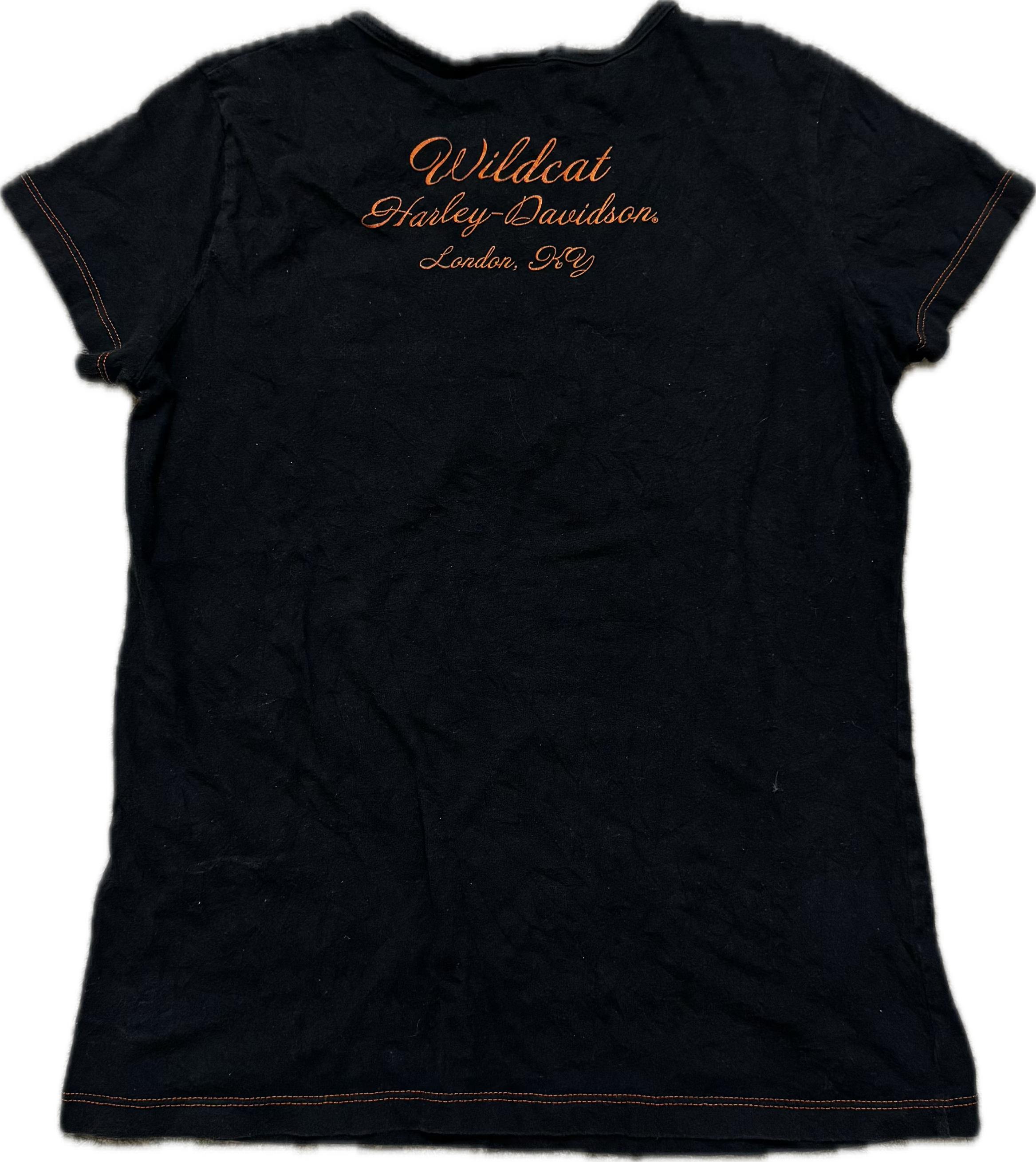 Y2K Harley Davidson Baby Tee