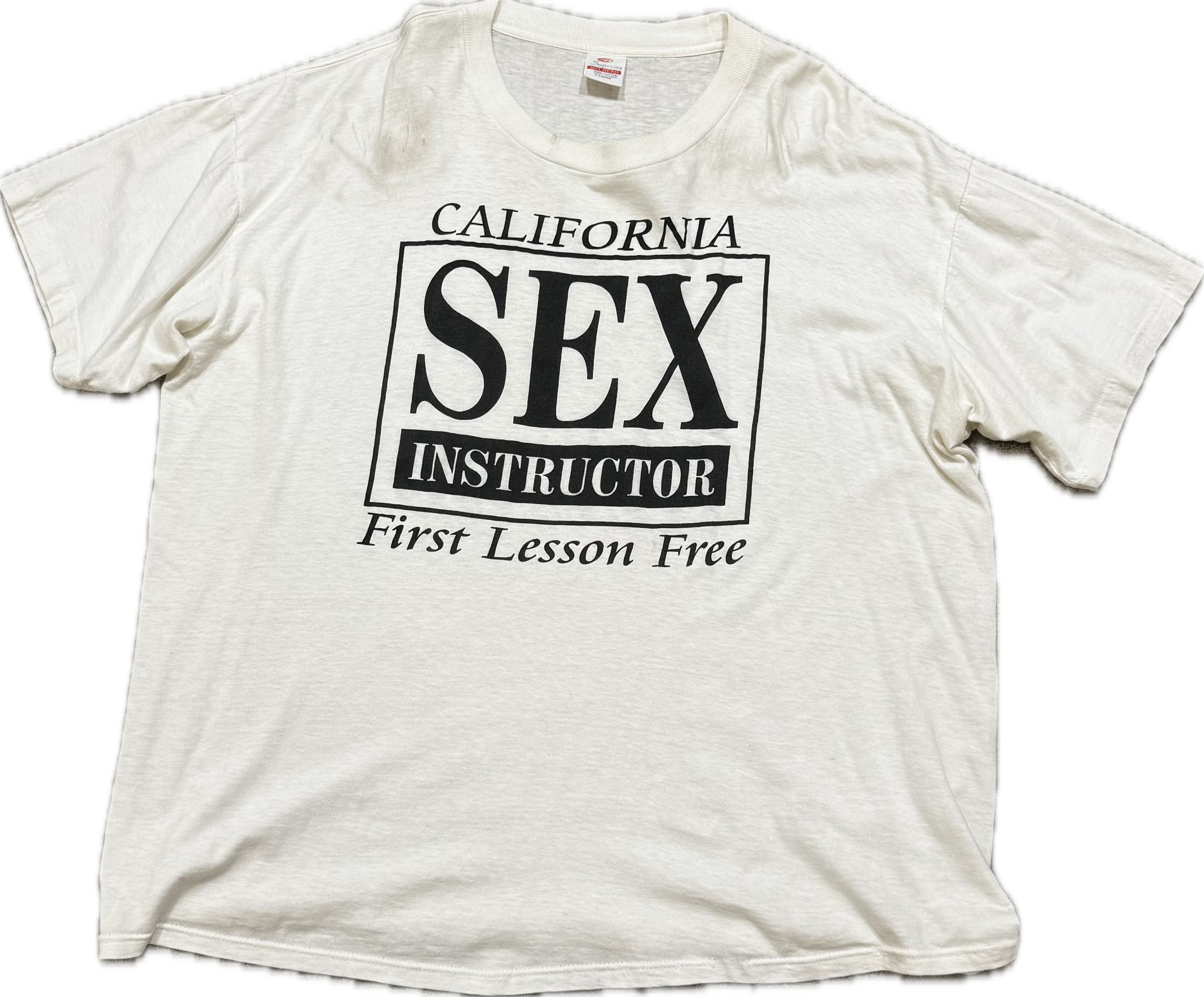 Vintage California Sex Instructor Tee