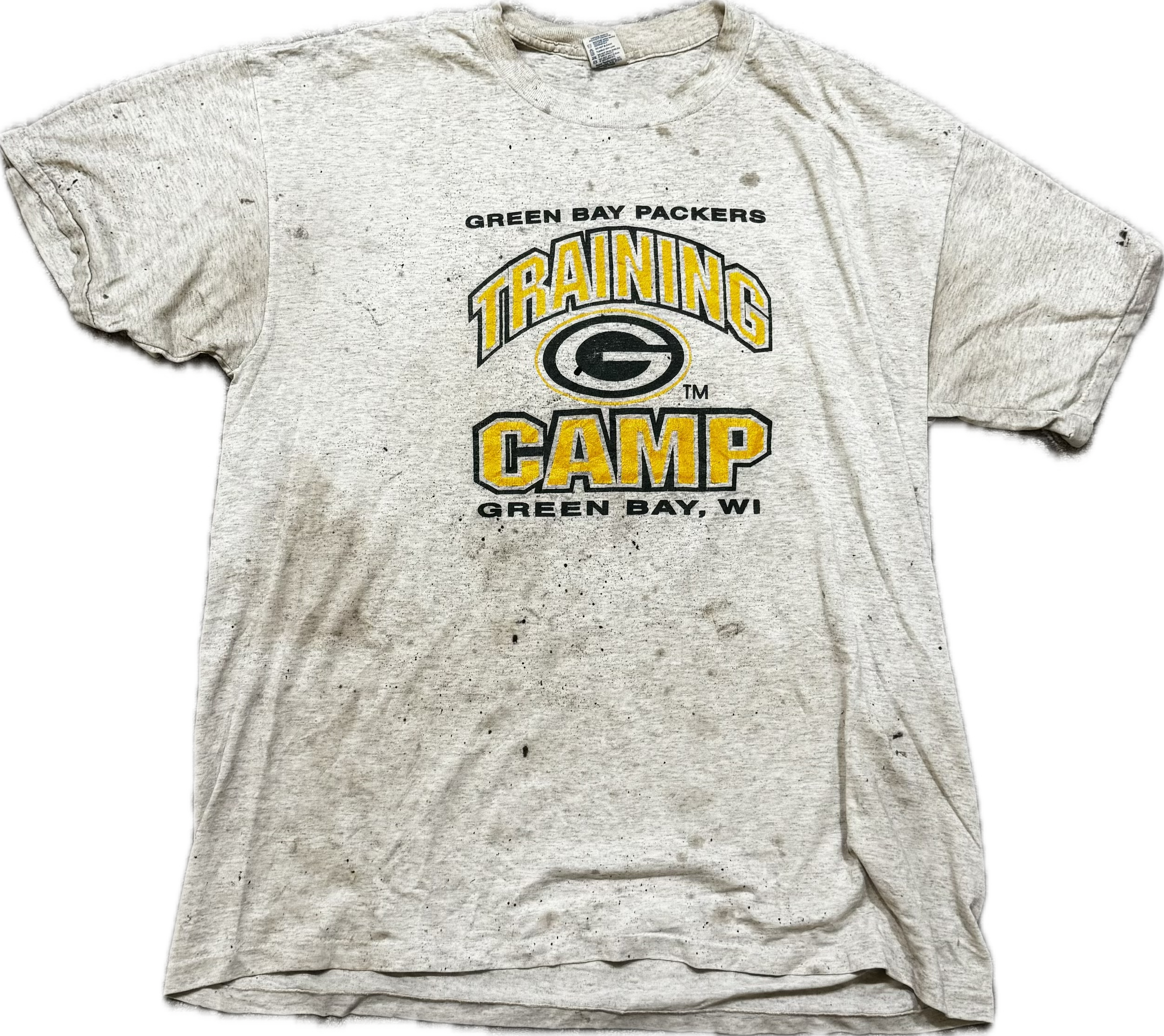 Vintage 90s Green Bay Packer Training Camp Tee