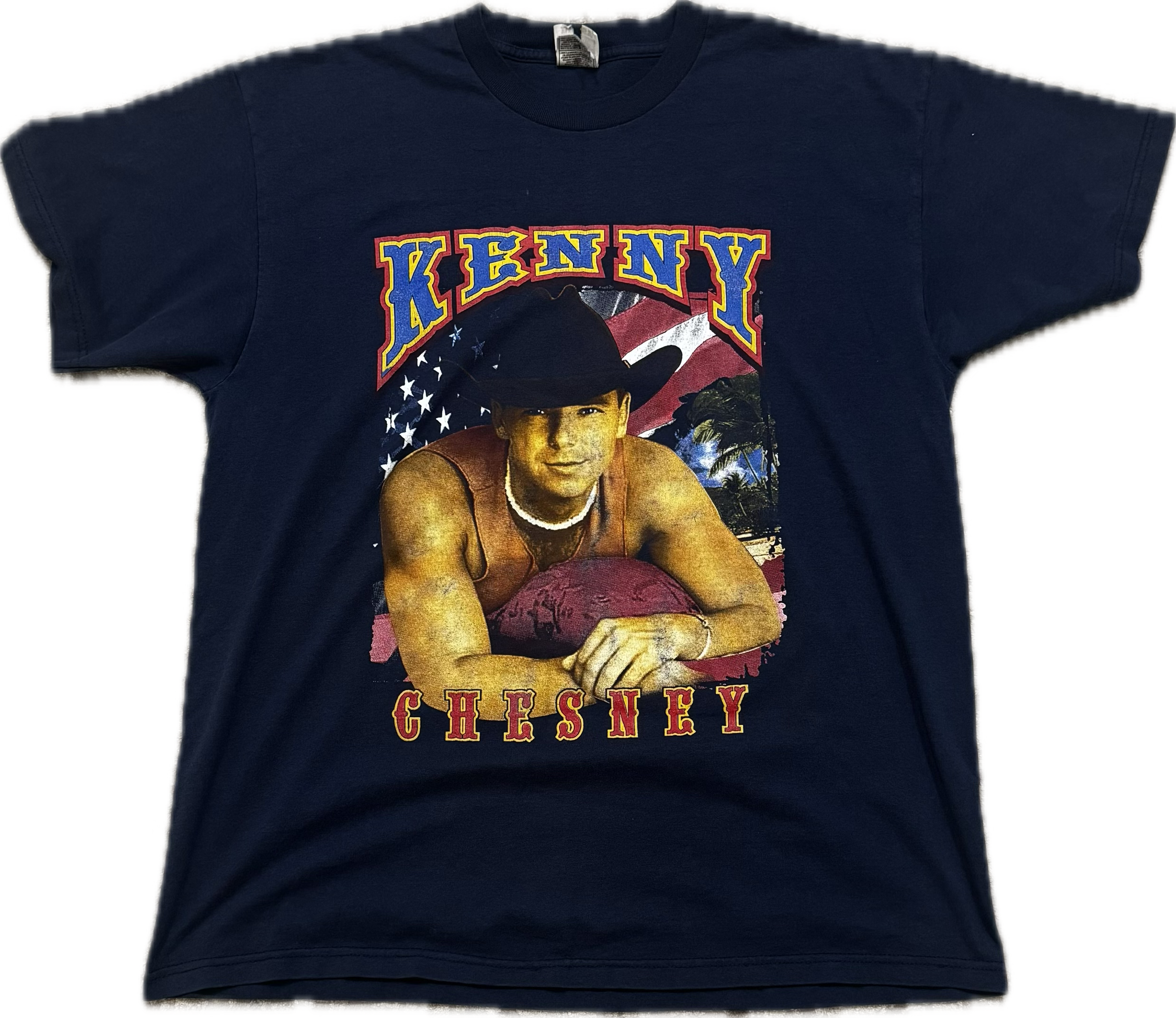 Vintage 2002 Kenny Chesney Tour Tee