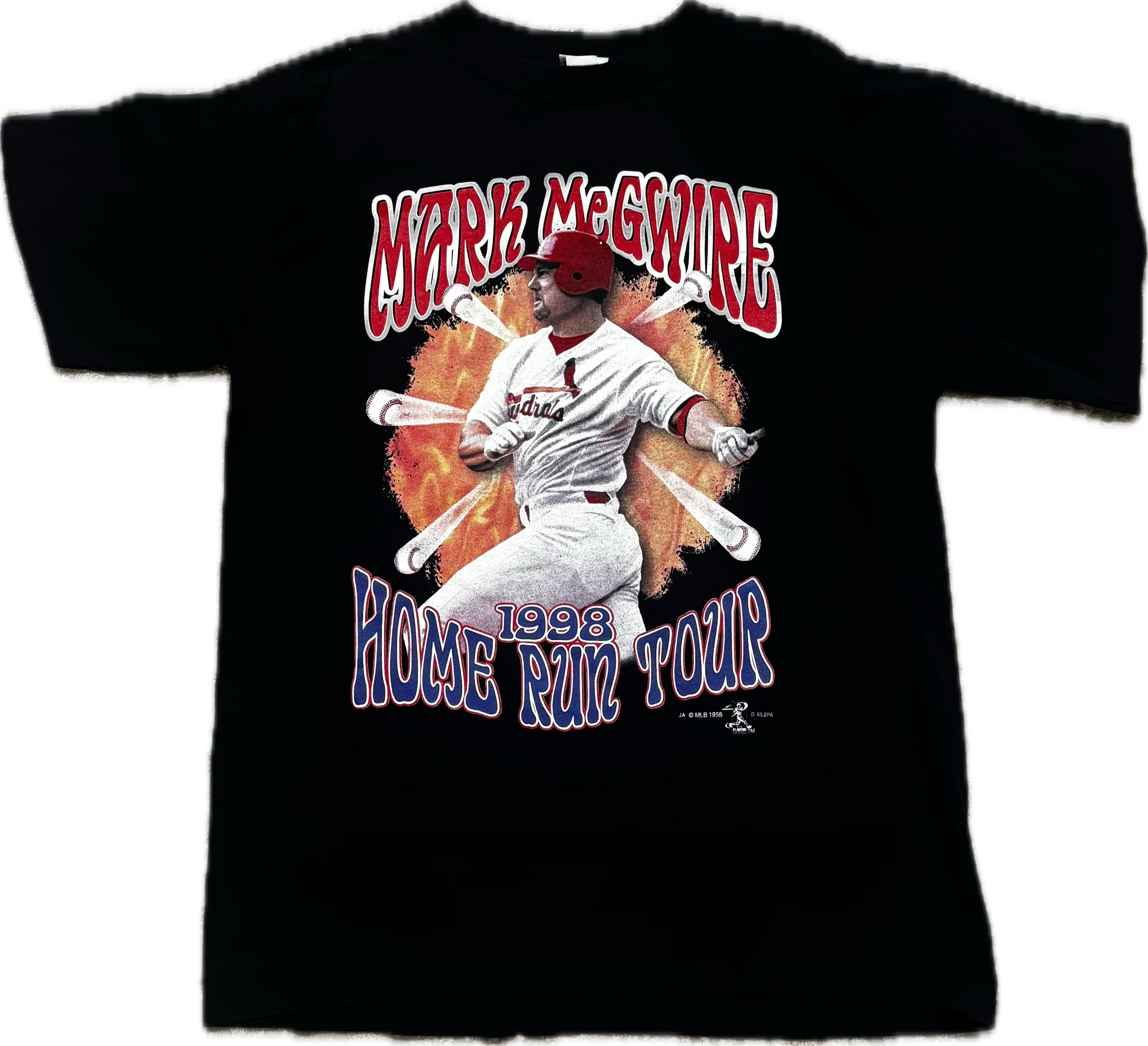Vintage 1998 Mark McGwire Homerun Tour Tee