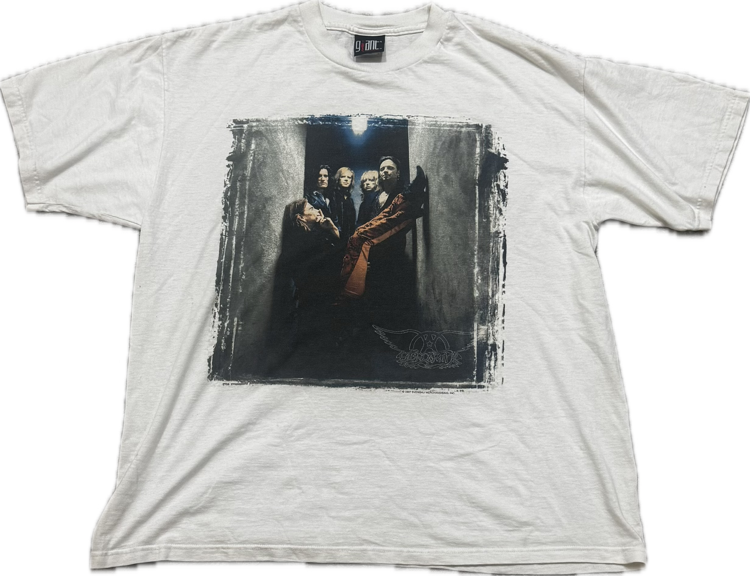 Vintage 1997 Nine Lives Aerosmith Tour Tee