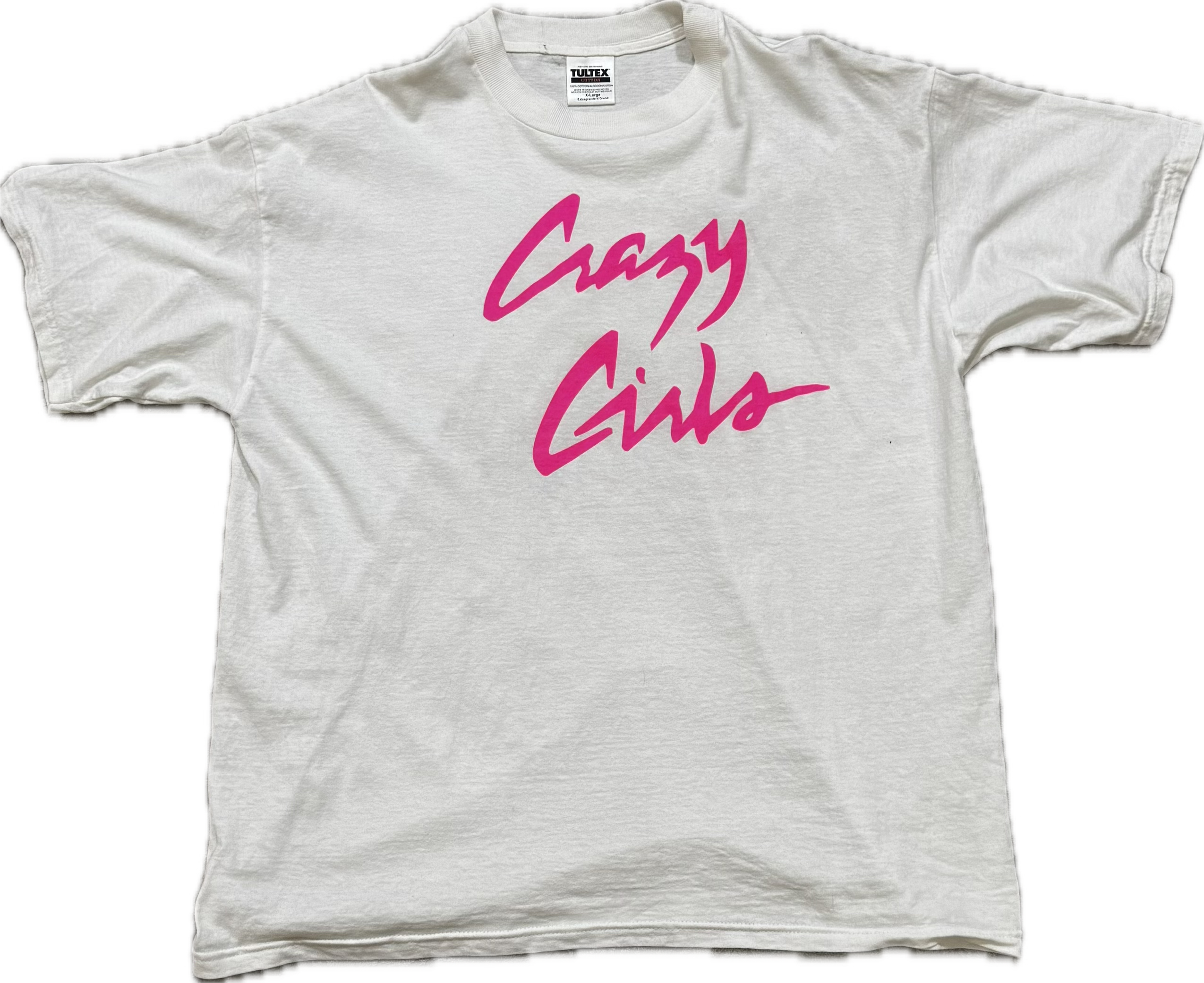 Vintage Crazy Girls Stripper Tee